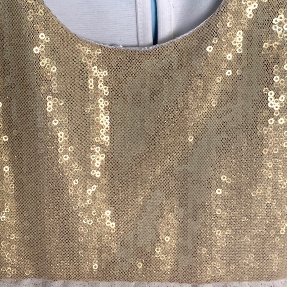 Kardashian Kids Gold Sequin Bubble Dress SZ 6 NWT - Picture 2 of 8